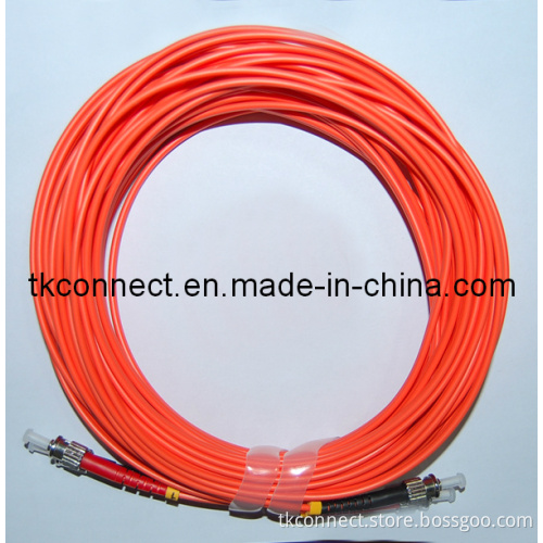 St/St Duplex Fiber Jumper